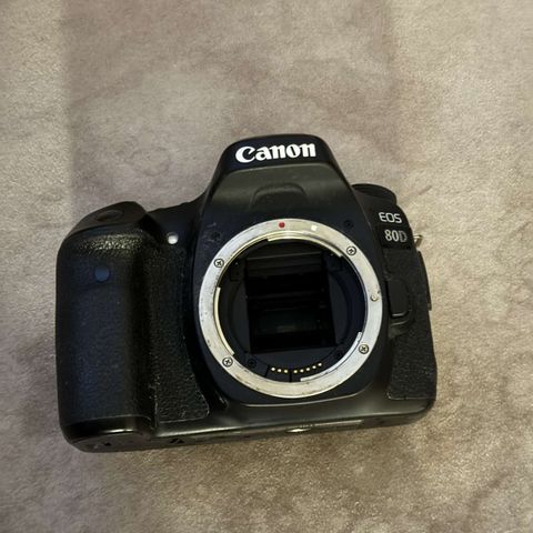 Canon EOS 80D kamerahus