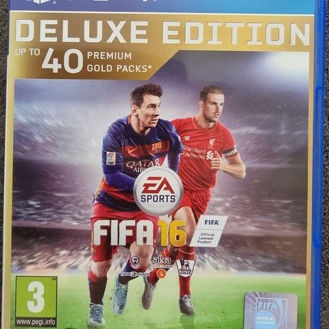 Fifa 16 Deluxe Edition PS4 / PS5