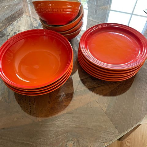 Div Le Creuset , Volcanic , orange , som nytt , Fra kr 150-.-.🧡