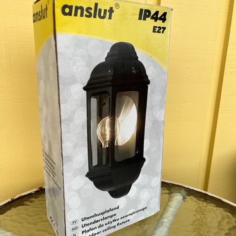 Utendørslampe fra Anslut