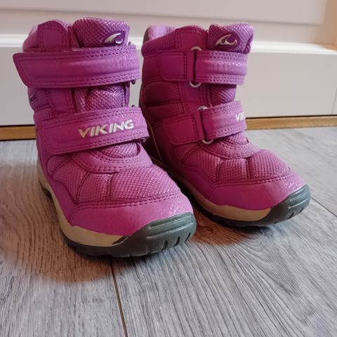 Viking vintersko rosa