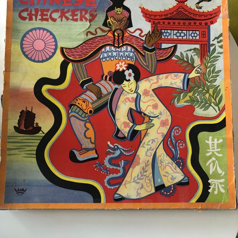 Retro kinasjakk / Chinese checkers DAMM 273