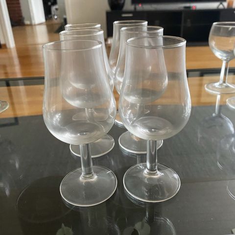 6 stk cognacglass selges