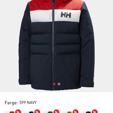 Helly Hansen skijakke junior