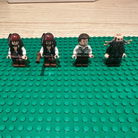 Lego Pirates of the Caribbean minfigurer