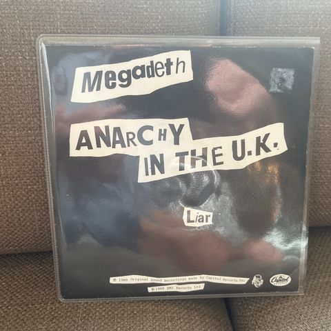 Megadeth – Anarchy In The U.K. -  single