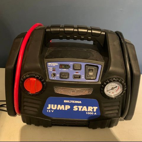 Biltema Jump Start 1000A - Lite brukt