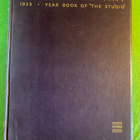 Decorative Art 1935. Year Book of "The Studio"