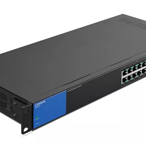 Linksys 24-Port Business Gigabit PoE+ Switch LGS124P