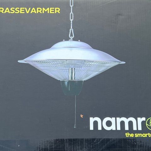 Namron Terrassevarmer 1500W