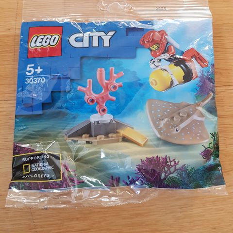 Ny, uåpnet Lego 30370 City - Diver polybag