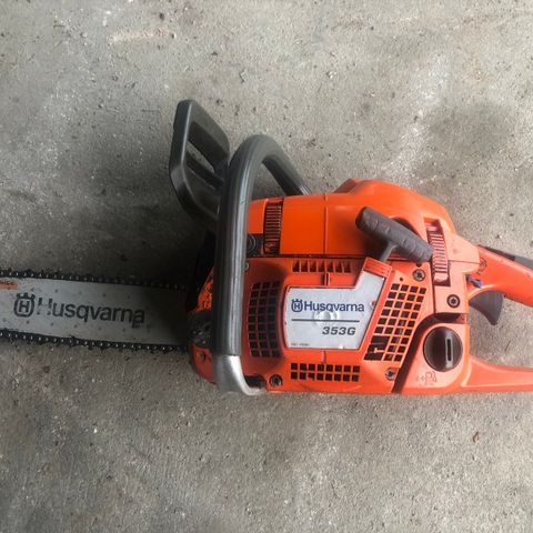 Husqvarna 353 G (varme i begge håndtak) PROFFSAG!!