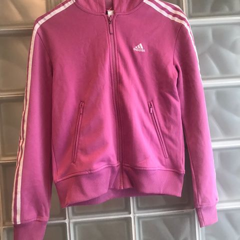 Retro Adidas jakke med hette