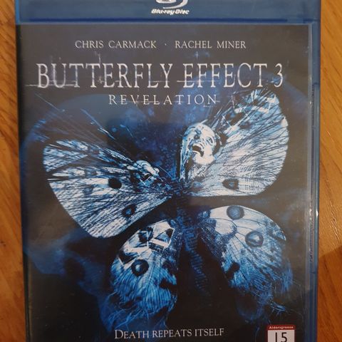 BUTTERFLY EFFECT 3 Revelation Tidligere leie film