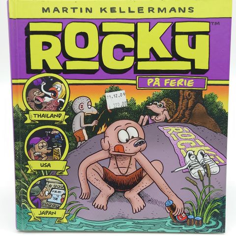 Tegneseriebok - Rocky på ferie - Martin Kellermann