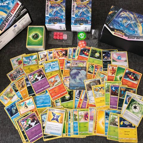 Pokemon kort samling for 300kr