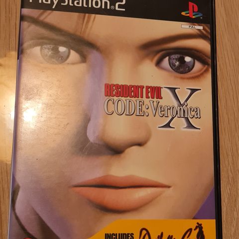 CIB Resident Evil X Code Veronica PAL