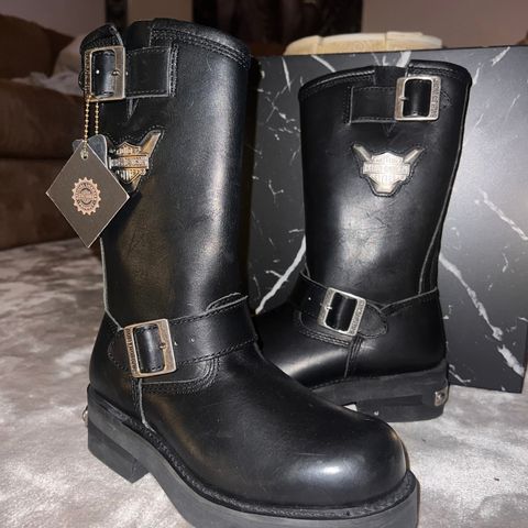 Helt nye Harley Davidson boots (str 37)