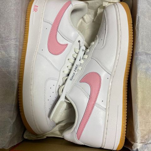 *NYE* Nike Air Force 1 Anniversary Edition Gum Pink