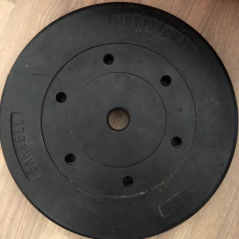 2 stk 10kg vektplate selges.