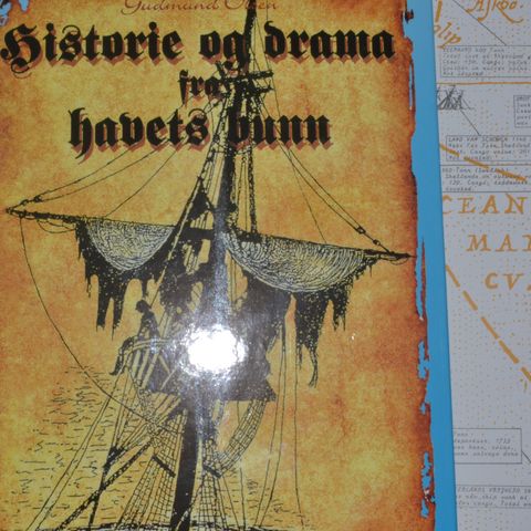 Historie drama fra havets bunn av gudmund wang olsen utg.1996 259s.