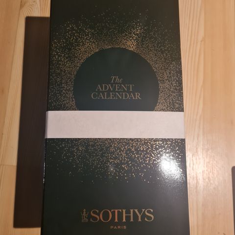 Sothys adventskalender helt ny, uåpnet!