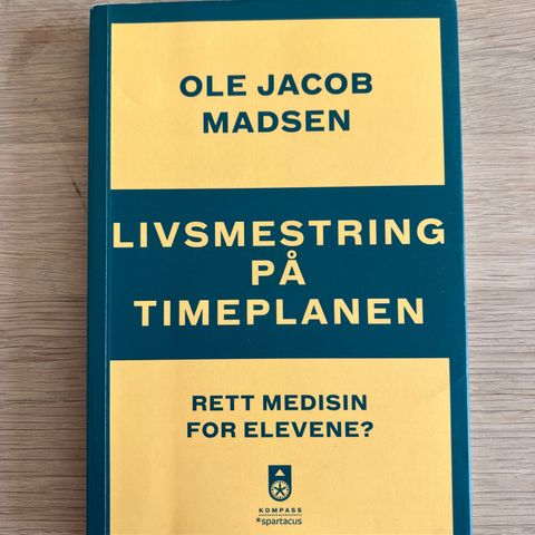 Livsmestring på timeplanen