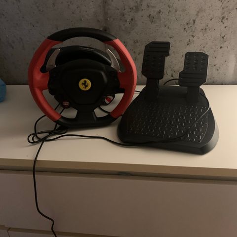 Thrustmaster rat og pidal