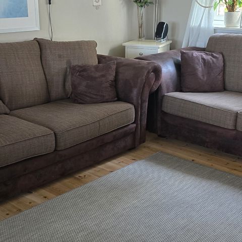 Sofagruppe  3+2 seter + stol