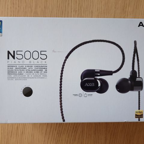 AKG N5005 flagship hybrid HiFi iem in ear monitor