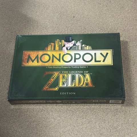 MONOPOLY The Legend of ZELDA  - Ny i plast !