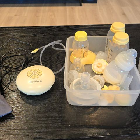 Elektrisk brystpumpe fra medela.