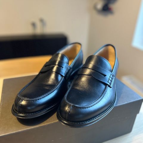 Oscar Jacobson loafers, str. 43 - ubrukt!