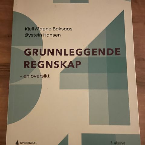 Grunnleggende regnskap - 3.utg