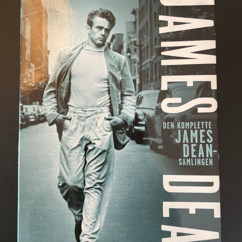 James Dean - den komplette James Dean samlingen. DVD.