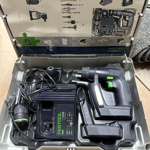 Festool skruemaskine cxs li 1,5 i systainer