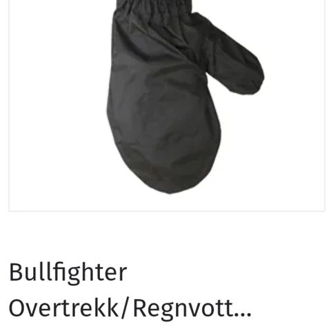 Overtrekk hansker