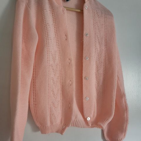 Vintage cardigan rosa