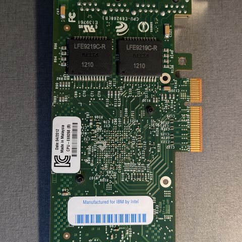 Intel / IBM NIC i340-T4