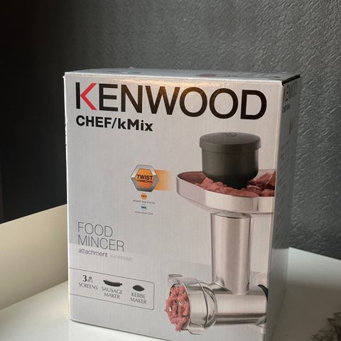 Kenwood kjøttmaskin tilbehør