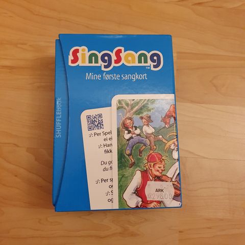 Sing Sang sangkort til barn