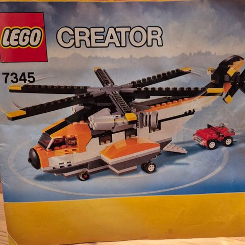 Lego 7345 - Transport helikopter