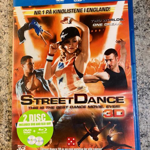 Street dance 3D. Ny i plast. Norsk tekst.