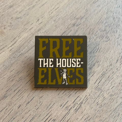 Free the House-Elves pin fra Harry Potter