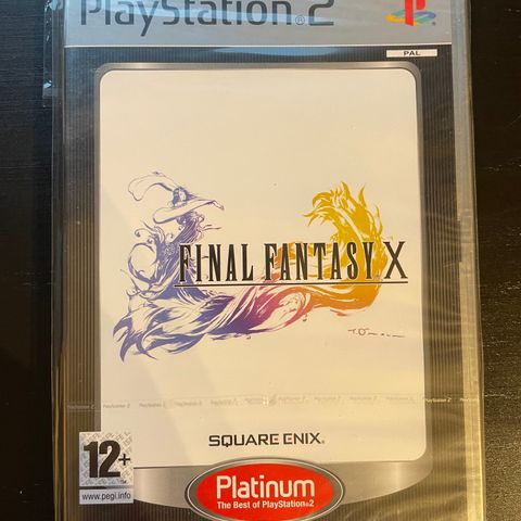 Final Fantasy X platinum PS2 forseglet/ny