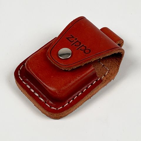 Zippo Lighter Pouch- Loop - Brown Leather 1990