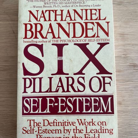 The six pillars of self-esteem