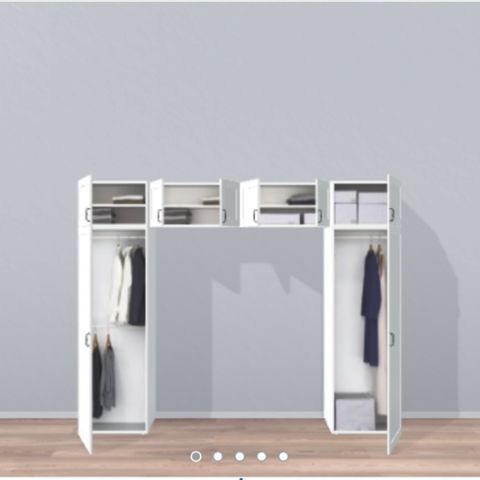 Garderobe fra IKEA