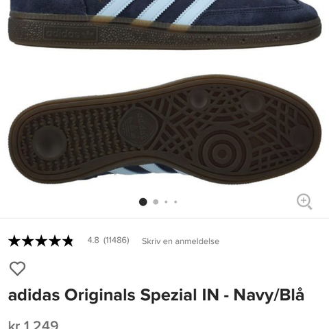 Adidas Orignials Spezial IN - Navy blue/blå sko