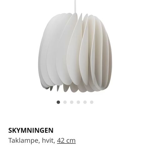 Taklampe skumring ikea